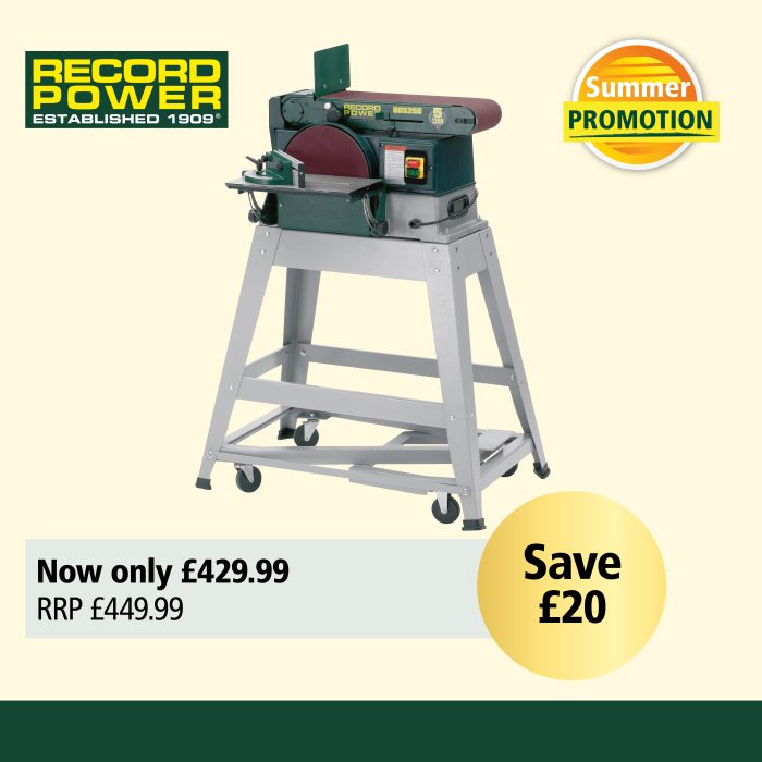 10" x 6" Belt & Disc Sander