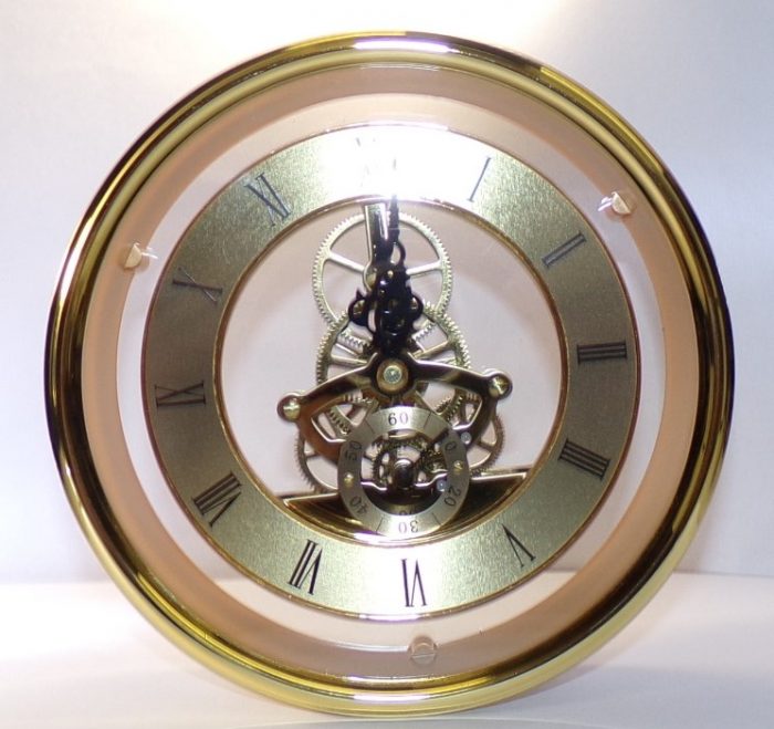 Skeleton Clock 150mm