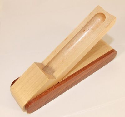 Flip Single Wooden Pen Box - The Wood Shed