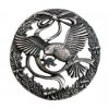 pewter lid bird and bow